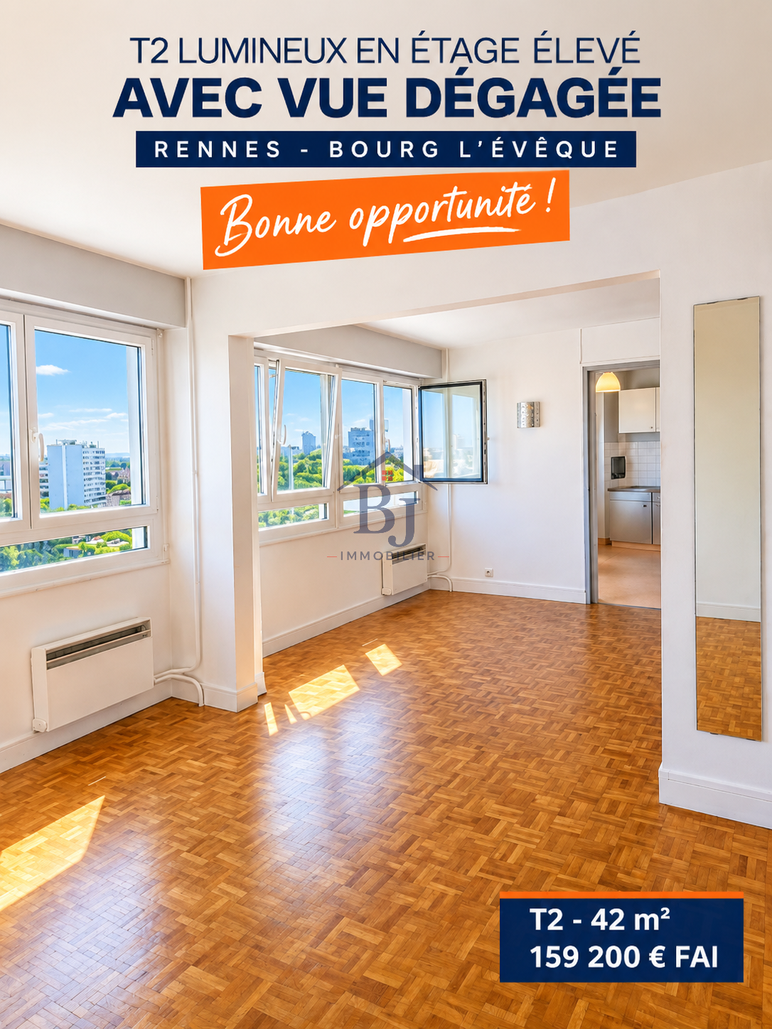 Appartement à vendre à Rennes, 42,42 m², 2 pièces – photo 2 sur 5